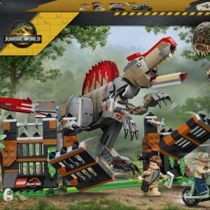 LEGO Jurassic World Spinosaurus Ontsnapping Dinosaurus Speelgoed voor Kinderen 77982