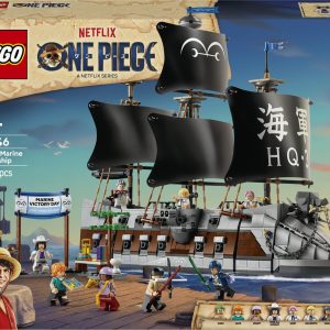 LEGO ONE PIECE Het Slagschip van Garp Piraten Speelgoed voor Kinderen 75646