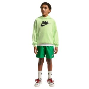 Nike x LEGO collectie hoodie voor oudere kinderen - limoengroen
