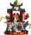 LEGO  71866 15-jarig jubileum: Display met ninjapersonages