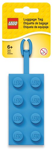 LEGO  5005543 2×4 blauw bagagelabel