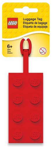 LEGO  5005542 2×4 rood bagagelabel