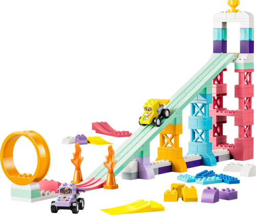 LEGO  10478 3-in-1 creatieve hellingen met voertuigen
