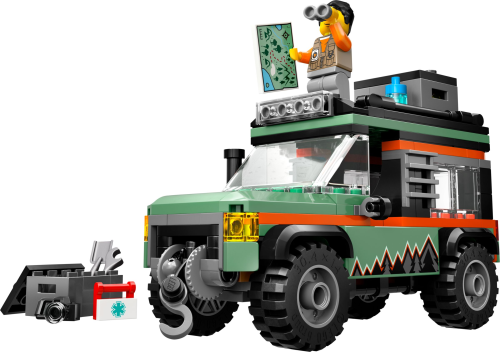 LEGO  60447 4×4 terreinwagen voor in de bergen