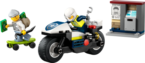 LEGO  60455 Achtervolging op politiemotor