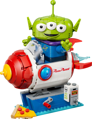 LEGO  43307 Alien met Pizza Planet raket