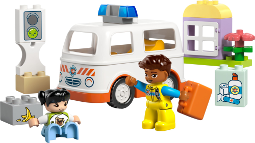 LEGO  10447 Ambulance met chauffeur