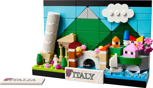 LEGO  40818 Ansichtkaart van Italië