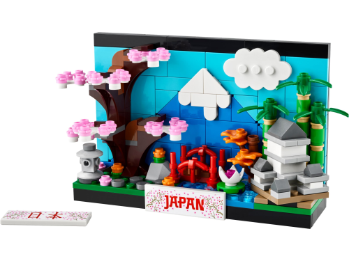 LEGO  40713 Ansichtkaart van Japan