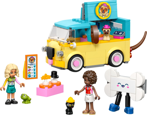 LEGO  42678 Bestelwagen met dierenaccessoires