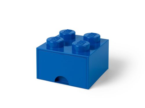 LEGO  5006130 Blauwe opbergsteen met 4 noppen