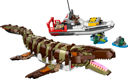 LEGO  76974 Bouwbare Mosasaurus bootmissie