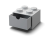 LEGO  5006875 Bureaulade met 4 noppen – grijs