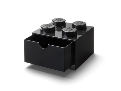 LEGO  5006312 Bureaulade met 4 noppen – zwart