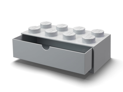 LEGO  5006878 Bureaulade met 8 noppen – grijs