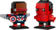 LEGO  40668 Captain America en Rode Hulk figuren