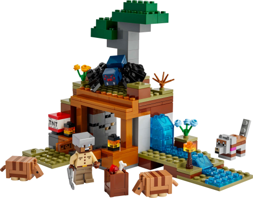 LEGO  21269 De gordeldieren bij de mijn