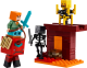 LEGO  21266 De lavastrijd in de Nether