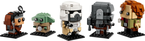 LEGO  40856 De Mandalorian en Grogu: bondgenoten en schurken