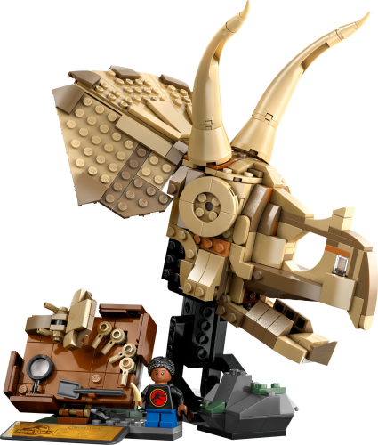 LEGO  76969 Dinosaurusfossielen: Triceratops schedel