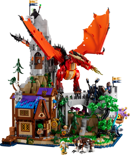 LEGO  21348 Dungeons & Dragons: het verhaal van de rode draak