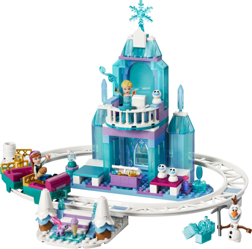 LEGO  43281 Elsa’s ijskasteel en sneeuwrit