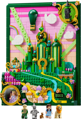 LEGO  75685 Emerald City muurkunst