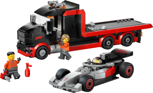 LEGO  60493 F1 displaytruck met Audi F1 racewagen