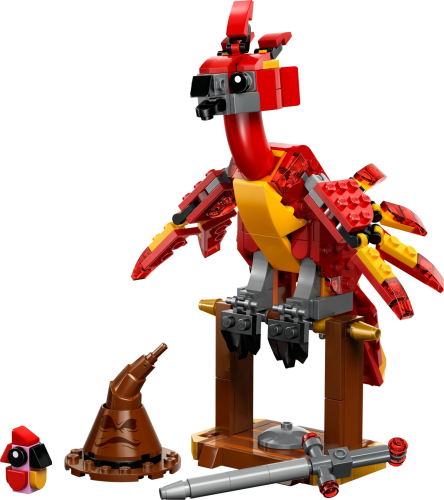 LEGO  76448 Felix: de feniks van Perkamentus