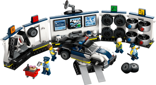 LEGO  60457 Garage voor politieauto’s