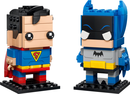 LEGO  40859 Golden Age Superman en Batman figuren