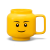 LEGO  5007875 Grote keramische mok met jongenshoofd