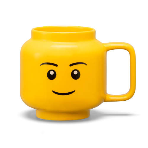 LEGO  5007875 Grote keramische mok met jongenshoofd