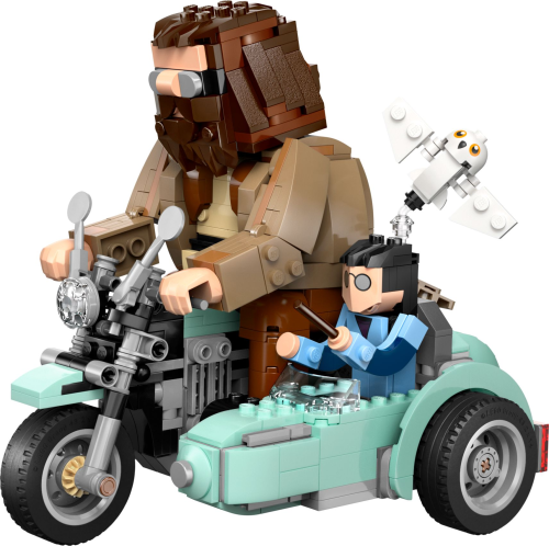 LEGO  76443 Hagrid en Harry’s rit op de motor
