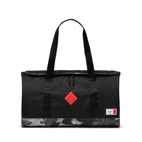 LEGO  5010437 Herschel Heritage weekendtas – zwart met abstracte stenen