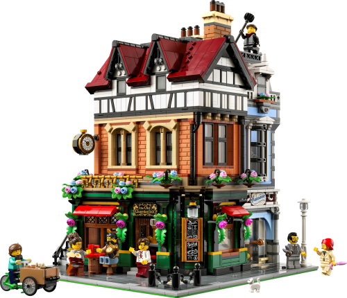 LEGO  10350 Hoekpand in tudorstijl
