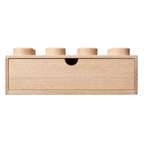 LEGO  5007111 Houten bureaulade met 8 noppen – licht eiken