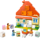 LEGO  10459 Huis van Bluey en haar familie met geheugenspel