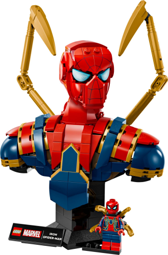 LEGO  76326 Iron Spider-Man buste