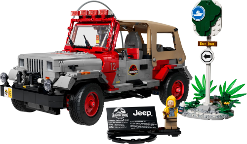LEGO  77984 Jurassic Park Jeep Wrangler
