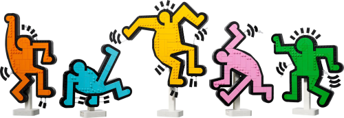 LEGO  31216 Keith Haring – Dansende figuren