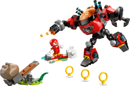 LEGO  77005 Knuckles vs. Dr. Eggman Egg Crusher mecha