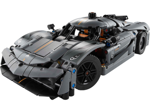 LEGO  42173 Koenigsegg Jesko Absolut grijze hypercar