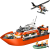 LEGO  60504 Kustwacht reddingsboot met helikopter