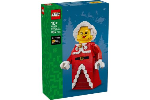 LEGO  40875 Grote minifiguur van de Kerstvrouw