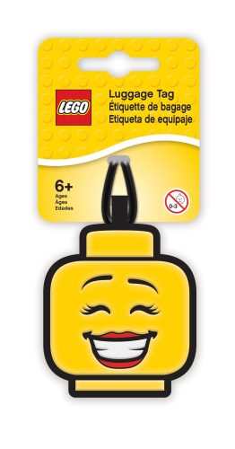 LEGO  5005617 LEGO bagagelabel met meisjesgezicht