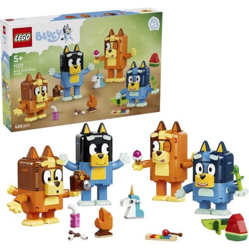 LEGO  11217 Bouwbare figuren van Bluey en haar familie
