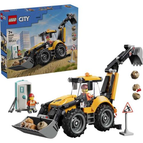 LEGO  60480 Gele graaflaadmachine