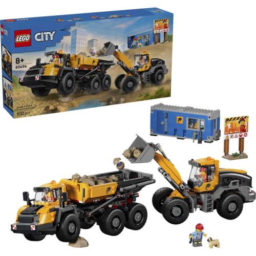 LEGO  60494 Kiepwagen en voorlader