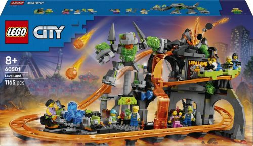 LEGO  60501 Lava Land achtbaanpark